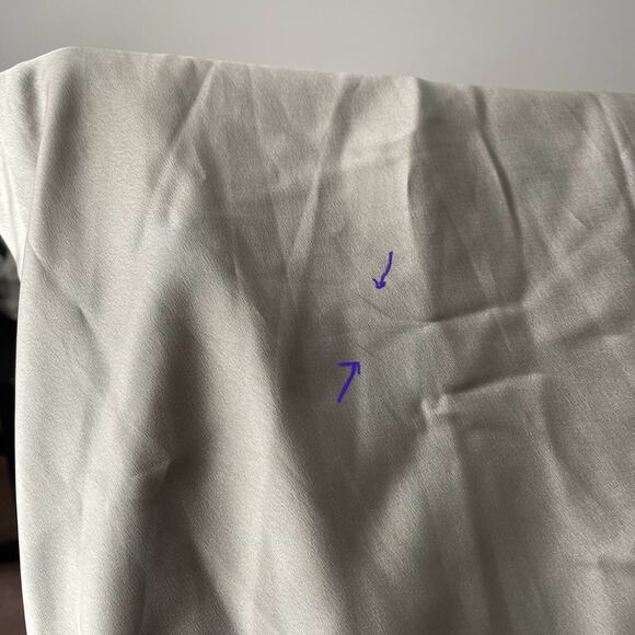 Show Me Your Mumu Verona Cowl Dress Moss Green Luxe Satin XXL Midi Bridesmaid - Picture 9 of 9